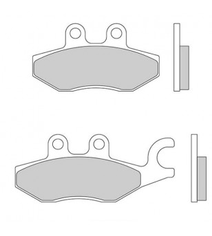 PLAQUETTE FREIN  30 GALFER G1050 ADAPT. AV/AR 125 PIAGGIO MEDLEY/X10//X9 04- (DROIT) (PR)