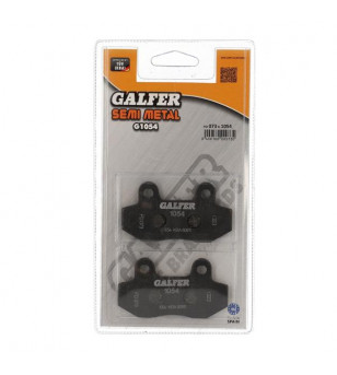 PLAQUETTE FREIN 38 GALFER G1054 ADAPT. AV SPEEDFIGHT 3 / AR KEEWAY RY8 / / NECO GPX (PR) Plaquettes sur le site du spécialist...