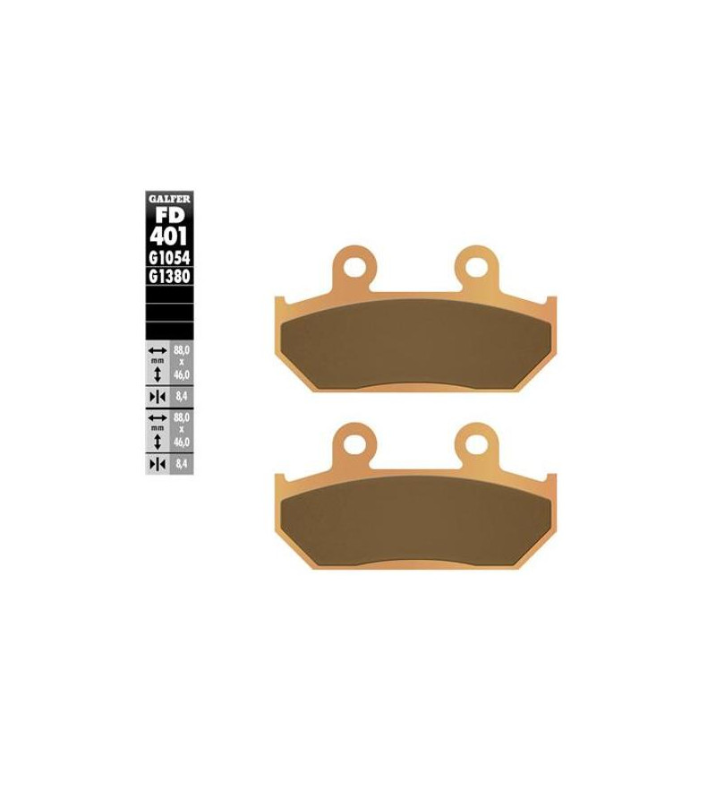 PLAQUETTE FREIN 42 GALFER G1380 ADAPT. AR 650 BURGMAN 2002→ (PR) Plaquettes sur le site du spécialiste des deux roues O-TAKET...