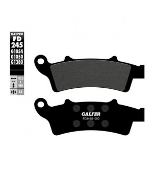 PLAQUETTE FREIN 50 GALFER G1050 ADAPT. AV 100 / 125 / 200 LOOXOR / ATLANTIC 2003→ / MADISON (PR) Plaquettes sur le site du sp...