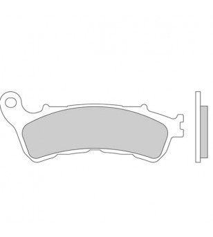 PLAQUETTE FREIN 54 GALFER G1050 ADAPT. AV HONDA 125 SHI 2009→ / BURGMAN 2007→ / SILVERWING (PR) Plaquettes sur le site du spé...
