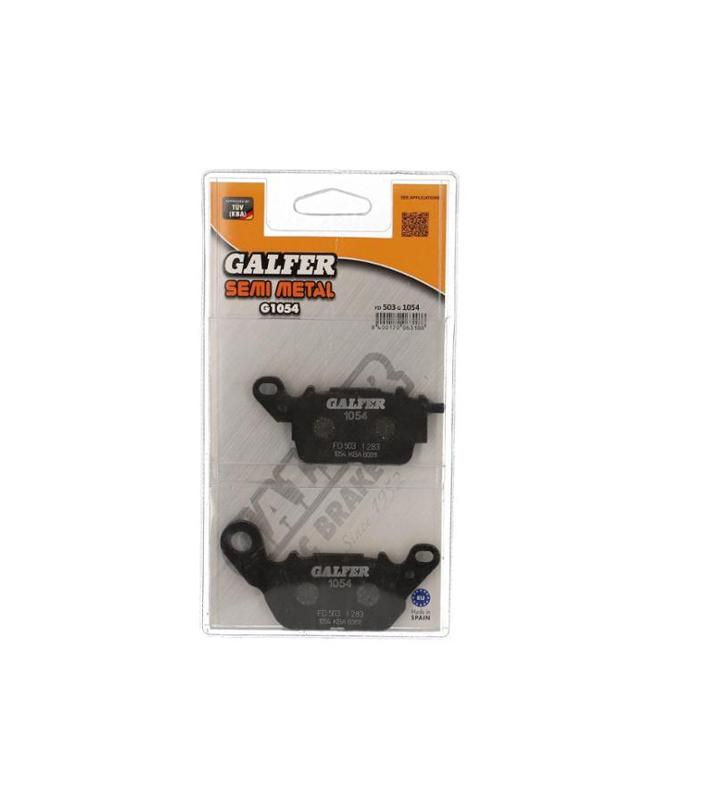 PLAQUETTE FREIN 58 GALFER G1054 ADAPT. AV 125 YAMAHA N-MAX / MBK OCITO (PR) Plaquettes sur le site du spécialiste des deux ro...