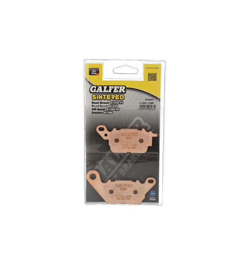 PLAQUETTE FREIN 58 GALFER G1380 ADAPT. AV 125 YAMAHA NMAX / MBK OCITO (PR) Plaquettes sur le site du spécialiste des deux rou... PLAQUETTE FREIN 58 GALFER G1380 ADAPT. AV 125 YAMAHA NMAX / MBK OCITO (PR) Plaquettes sur le site du spécialiste des deux rou...