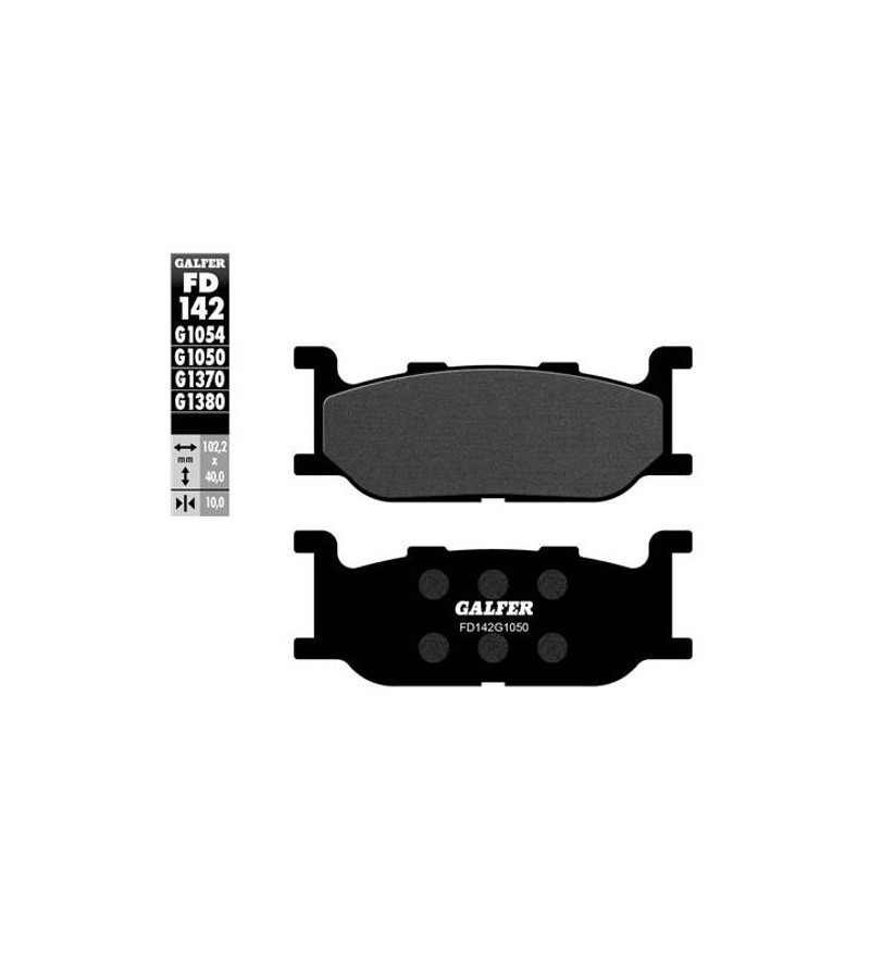 PLAQUETTE FREIN 62 GALFER G1050 ADAPT. AV 400 MAJESTY / 500 TMAX 2001-2003 (PR) Plaquettes sur le site du spécialiste des deu...