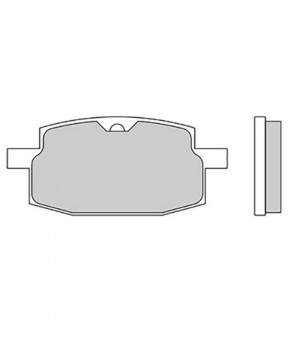 PLAQUETTE FREIN  69 GALFER G1050 ADAPT. AV VCLIC/BOOSTER 100/PGO BIG MAX (PR)