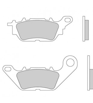 PLAQUETTE FREIN  74 GALFER G1050 ADAPT. AR 125 YAMAHA NMAX/MBK OCITO/YBR/TRICITY (PR)