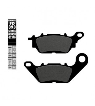 PLAQUETTE FREIN 74 GALFER G1054 ADAPT. AR 125 YAMAHA N-MAX / MBK OCITO / YBR / TRICITY (PR) Plaquettes sur le site du spécial...