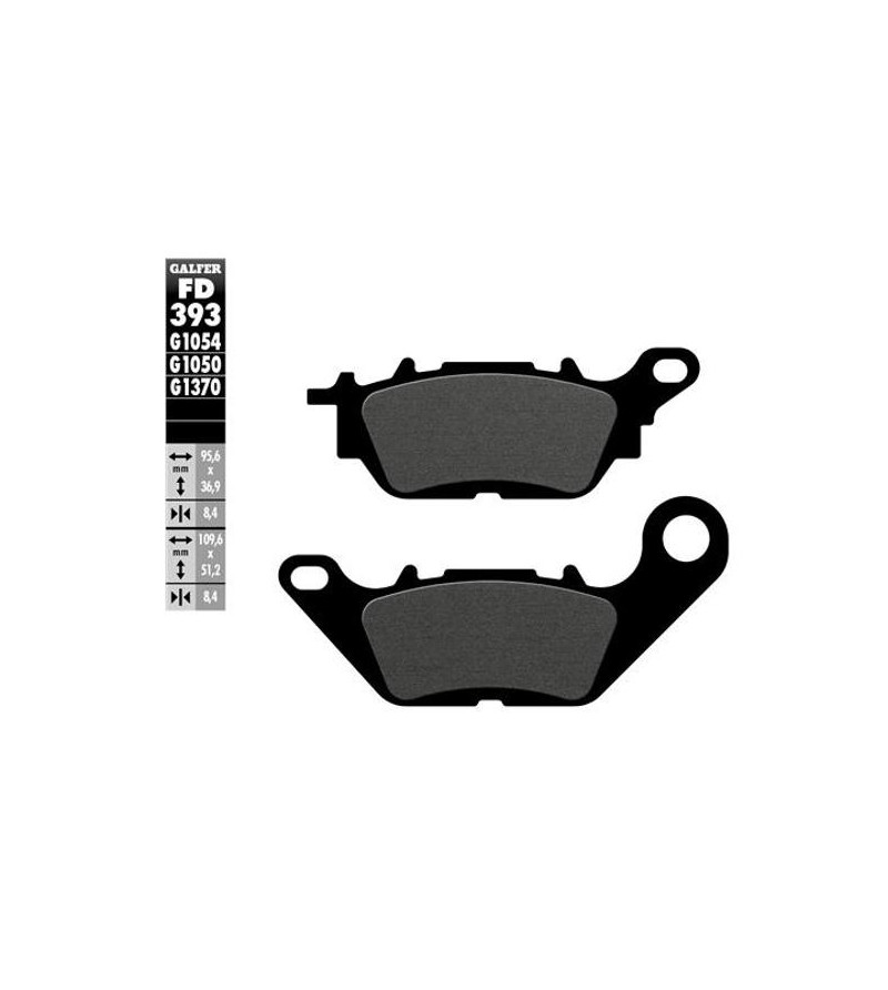 PLAQUETTE FREIN 74 GALFER G1054 ADAPT. AR 125 YAMAHA N-MAX / MBK OCITO / YBR / TRICITY (PR) Plaquettes sur le site du spécial...