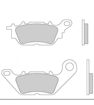 PLAQUETTE FREIN  74 GALFER FD393G1054 ADAPT. AR 125 YAMAHA NMAX/MBK OCITO/YBR/TRICITY (PR)