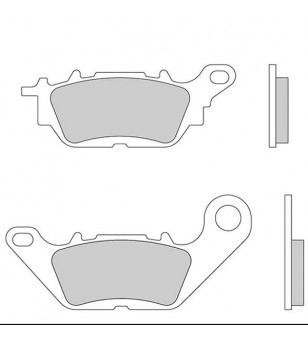 PLAQUETTE FREIN  74 GALFER G1054 ADAPT. AR 125 YAMAHA NMAX/MBK OCITO/YBR/TRICITY (PR)