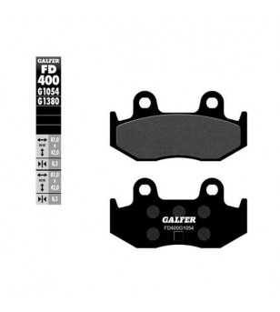 PLAQUETTE FREIN 81 GALFER G1054 ADAPT. AR 250/400 SUZUKI BURGMAN (PR) Plaquettes sur le site du spécialiste des deux roues O-...