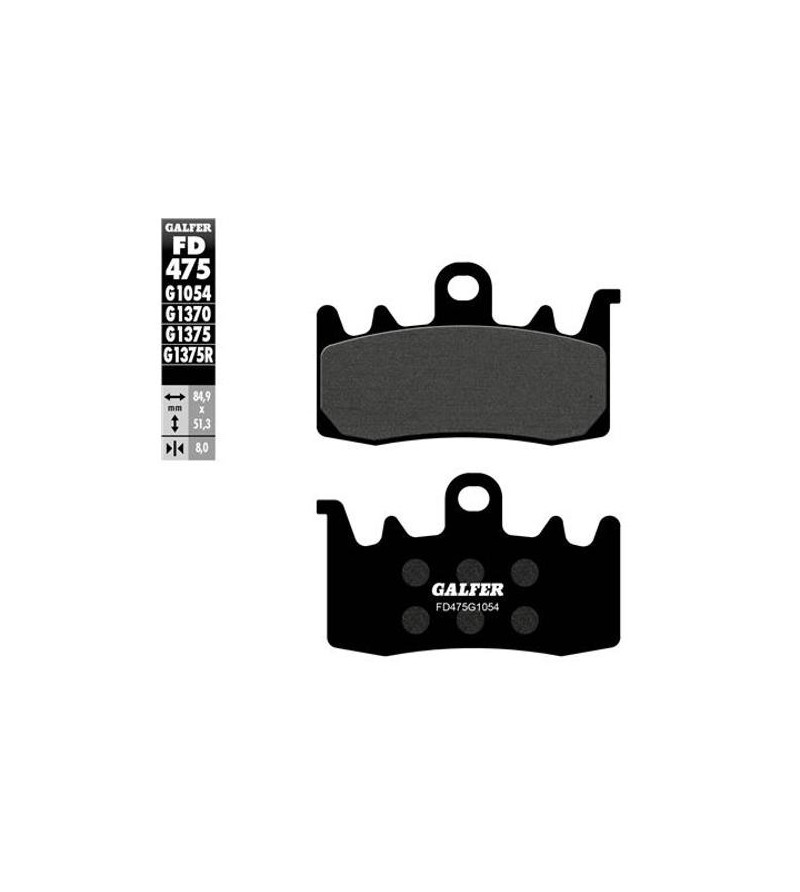 PLAQUETTE FREIN 83 GALFER G1054 ADAPT. AV 550 KYMCO AK (PR) Plaquettes sur le site du spécialiste des deux roues O-TAKET.COM