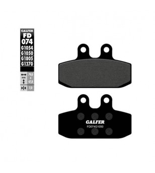 PLAQUETTE FREIN 88 GALFER G1050 ADAPT. AV/AR APRILIA CITY ONE / HONDA MTX / NSR / XL (PR) Plaquettes sur le site du spécialis...