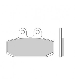 PLAQUETTE FREIN 88 GALFER FD074G1050 ADAPT. AV/AR APRILIA CITY ONE/HONDA MTX/NSR/XL (PR)