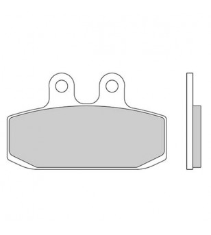 PLAQUETTE FREIN 88 GALFER FD074G1054 ADAPT. AV/AR APRILIA CITY ONE/HONDA MTX/NSR/XL (PR)