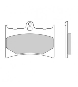 PLAQUETTE FREIN  93 GALFER G1054 ADAPT. AV CAGIVA/APRILIA/GILERA (PR)