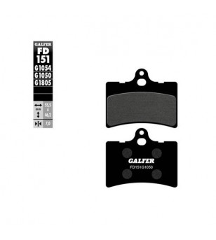 PLAQUETTE FREIN 98 GALFER G1050 ADAPT. AR BETA 125 / AV CAGIVA SUPER CITY (PR) Plaquettes sur le site du spécialiste des deux...