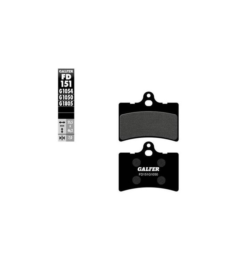 PLAQUETTE FREIN 98 GALFER G1050 ADAPT. AR BETA 125 / AV CAGIVA SUPER CITY (PR) Plaquettes sur le site du spécialiste des deux...