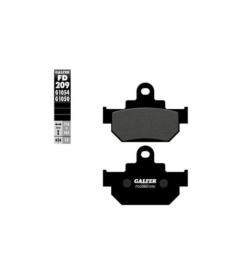 PLAQUETTE FREIN 105 GALFER G1050 ADAPT. AV 125/250 SUZUKI GZ / MARAUDER / INTRUDER (PR) Plaquettes sur le site du spécialiste...