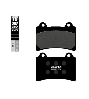 PLAQUETTE FREIN 122 GALFER G1054 AV/AR YAMAHA 600 FZR / 850 TDM / 160 WILLDSTAR (PR) Plaquettes sur le site du spécialiste de...