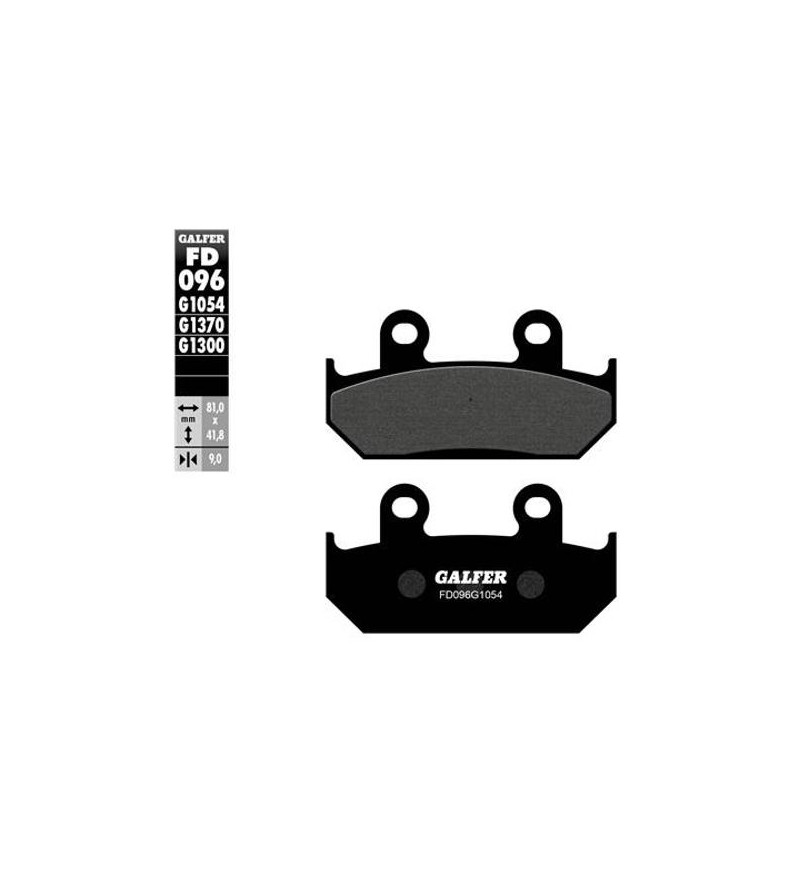 PLAQUETTE FREIN 126 GALFER G1054 AV HONDA CBR 600 / 750 AFRICA TWIN (PR) Plaquettes sur le site du spécialiste des deux roues...