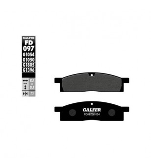 PLAQUETTE FREIN 127 GALFER G1054 AV YAMAHA YZ80 / YZ85 / 125 TT R (PR) Plaquettes sur le site du spécialiste des deux roues O...