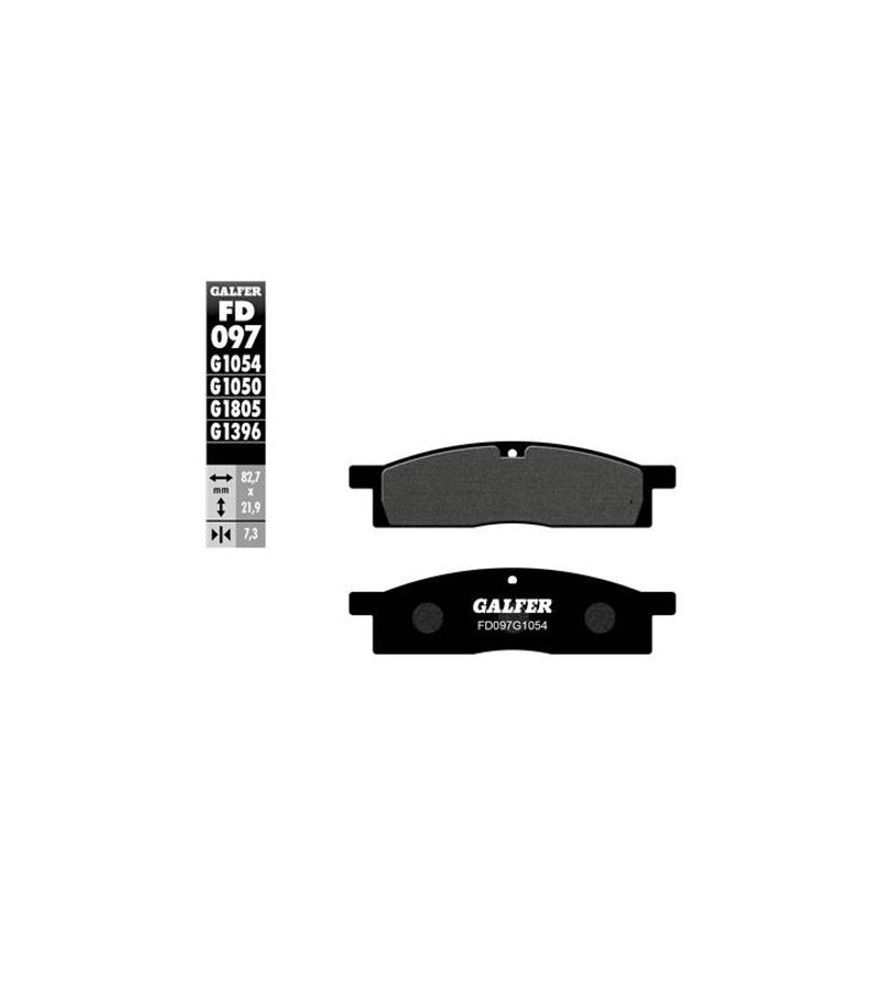 PLAQUETTE FREIN 127 GALFER G1054 AV YAMAHA YZ80 / YZ85 / 125 TT R (PR) Plaquettes sur le site du spécialiste des deux roues O...
