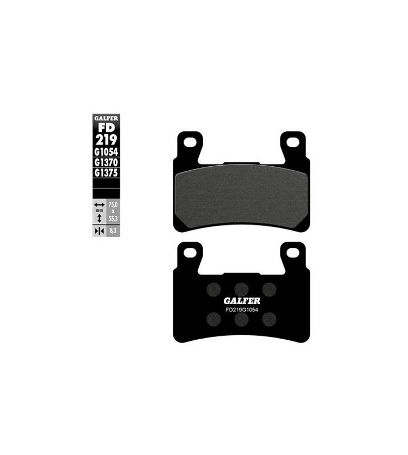 PLAQUETTE FREIN 156 GALFER G1054 AV HARLEY DAVIDSON / HONDA CBR 600/900 / CB 1300 / ZX-6R (PR) Plaquettes sur le site du spéc...