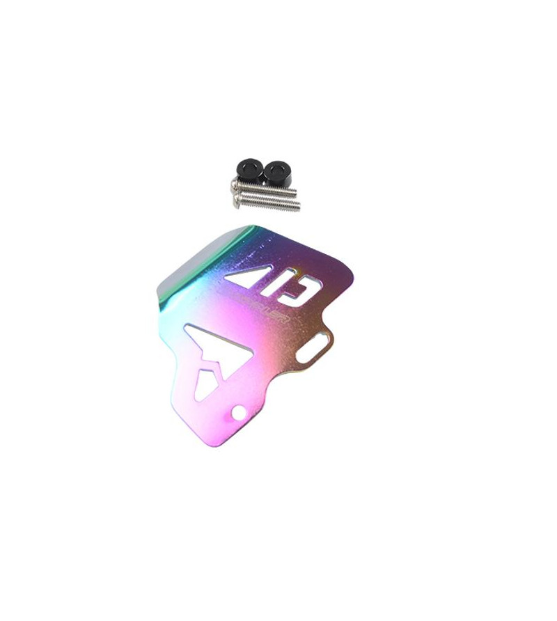 PLATINE PROTECTION ALU MAITRE CYLINDRE FREIN ARRIERE MECABOITE DOPPLER NEOCHROME 50 À BOITE sur le site du spécialiste des de...