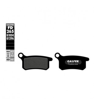 PLAQUETTE FREIN 162 GALFER G1054 AV/AR HUSQVARNA 65 CR / KTM 65/85 SX (PR) Plaquettes sur le site du spécialiste des deux rou...