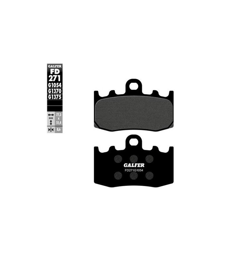 PLAQUETTE FREIN 164 GALFER G1054 AV BMW R850 / R1100 / R1150 / K1200 / K1300 (PR) Plaquettes sur le site du spécialiste des d...