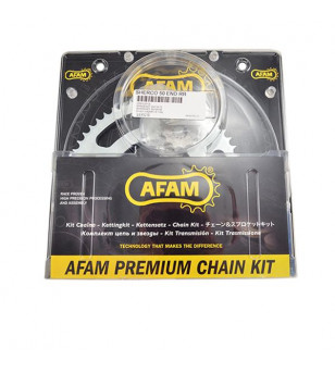 KIT CHAINE AFAM ADAPT. SHERCO 50 ENDURO 2003- 428  12X56 (DEMULT. ORIGINE)