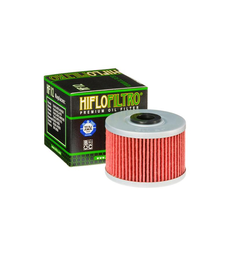 FILTRE A HUILE MOTO HIFLOFILTRO HF112 Filtres à huile sur le site du spécialiste des deux roues O-TAKET.COM