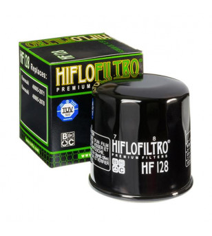 FILTRE A HUILE MOTO HIFLOFILTRO HF128 Filtres à huile sur le site du spécialiste des deux roues O-TAKET.COM