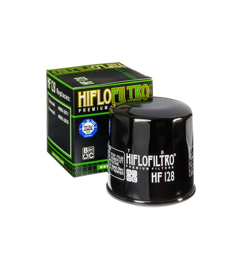 FILTRE A HUILE MOTO HIFLOFILTRO HF128 Filtres à huile sur le site du spécialiste des deux roues O-TAKET.COM