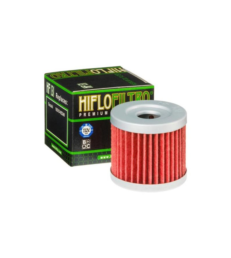 FILTRE A HUILE MOTO HIFLOFILTRO HF131 ADAPT. 125 HYOSUNG COMET / AQUILA / 125 SUZUKI DR / GN Filtres à huile sur le site du s...