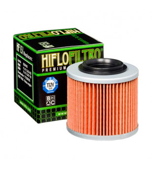 FILTRE A HUILE MOTO HIFLOFILTRO HF151 Filtres à huile sur le site du spécialiste des deux roues O-TAKET.COM