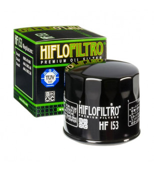 FILTRE A HUILE MOTO HIFLOFILTRO HF153 Filtres à huile sur le site du spécialiste des deux roues O-TAKET.COM