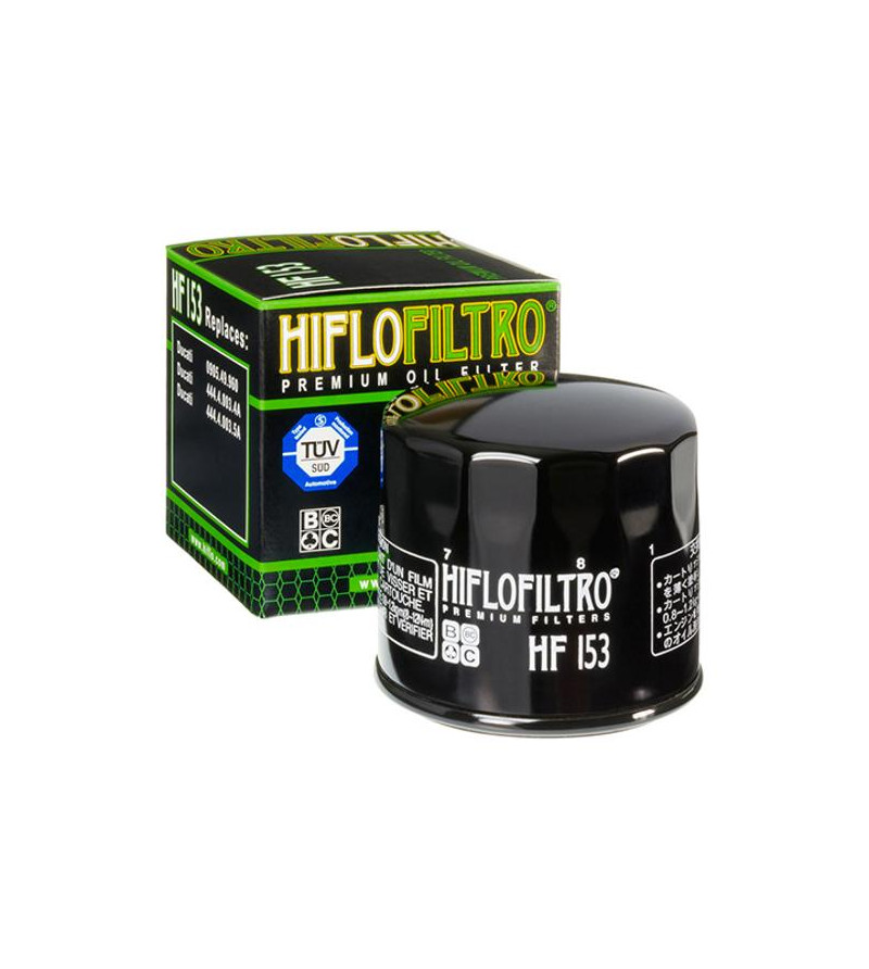 FILTRE A HUILE MOTO HIFLOFILTRO HF153 Filtres à huile sur le site du spécialiste des deux roues O-TAKET.COM