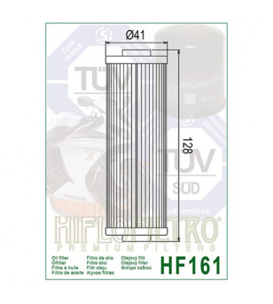 FILTRE A HUILE MOTO HIFLOFILTRO HF161