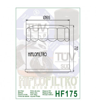 FILTRE A HUILE MOTO HIFLOFILTRO HF175