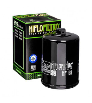 FILTRE A HUILE MOTO HIFLOFILTRO HF198 Filtres à huile sur le site du spécialiste des deux roues O-TAKET.COM