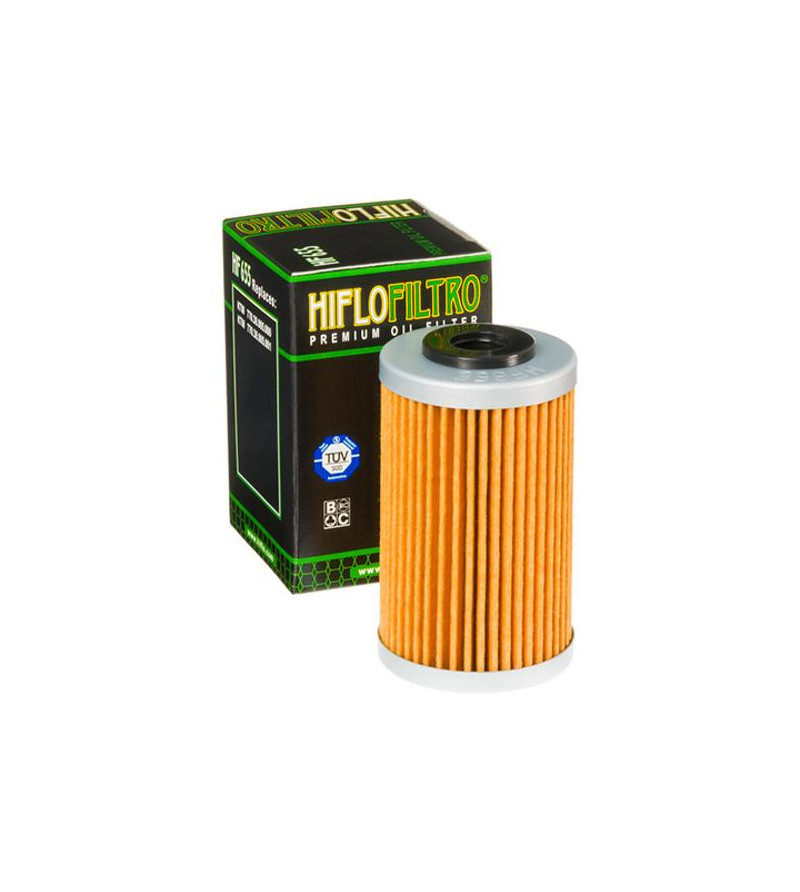 FILTRE A HUILE MOTO HIFLOFILTRO HF655 Filtres à huile sur le site du spécialiste des deux roues O-TAKET.COM