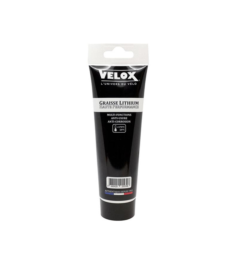 GRAISSE LITHIUM VELOX HAUTE PERFORMANCE MULTI FONCTIONS (LE TUBE 100ML) LUBRIFIANTS sur le site du spécialiste des deux roues...