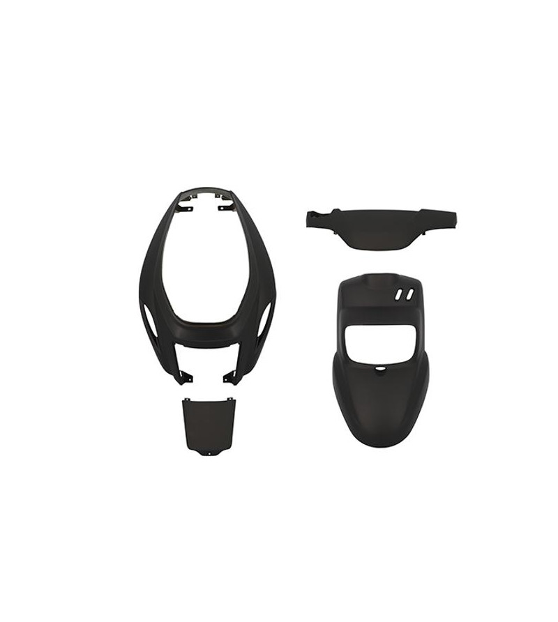 CARROSSERIE SCOOTER TUN'R KIT TYPE ORIGINE ADAPT. BOOSTER / BW'S 2004→ NOIR MAT (PEINT) 4PCS Carrosseries sur le site du spéc...