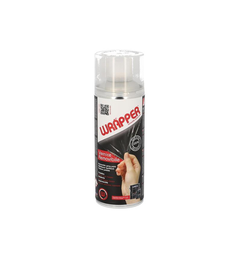 BOMBE PEINTURE WRAPPER PAR HQS TRANSPARENT (400ML) - RETIRABLE PEINTURES sur le site du spécialiste des deux roues O-TAKET.COM BOMBE PEINTURE WRAPPER PAR HQS TRANSPARENT (400ML) - RETIRABLE PEINTURES sur le site du spécialiste des deux roues O-TAKET.COM