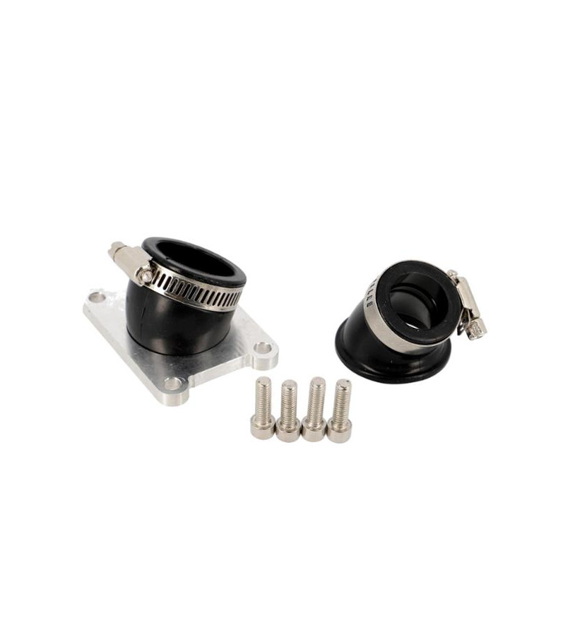 PIPE ADMISSION MECABOITE TUN'R ADAPT. DERBI SENDA 24/32MM ORIENTABLE 360° Admissions sur le site du spécialiste des deux roue...