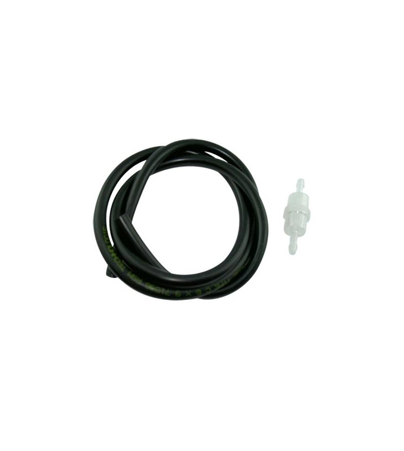 DURITE ESSENCE 6X9 NOIR (1 METRE) + FILTRE ESSENCE CONIQUE Carburations sur le site du spécialiste des deux roues O-TAKET.COM