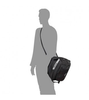 SACOCHE TUNNEL SCOOTER / MAXI SCOOTER SHAD - NOIR AVEC REFLECHISSANT - 27X26X38 CM Bagagerie sur le site du spécialiste des d...