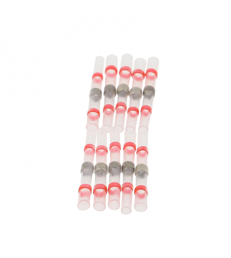 COSSE THERMO SOUDABLE (X10) - DE 1MM A 0.5MM - REPERE ROUGE